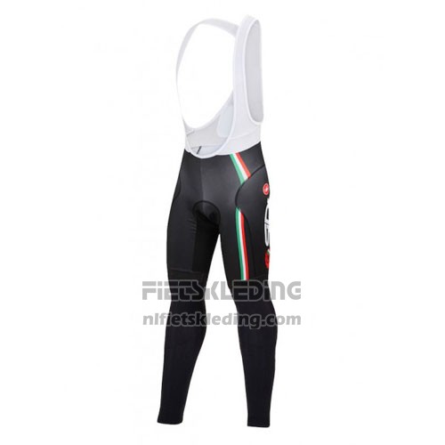 2014 Fietskleding Castelli SIDI Zwart en Rood Lange Mouwen en Koersbroek